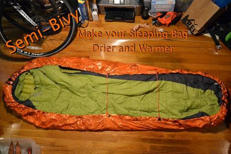 Picture of Semi-Bivy: Keep your sleeping bag dry and warmer